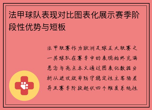 法甲球队表现对比图表化展示赛季阶段性优势与短板
